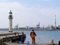 Порт Бургас 22.04.2007 — короткая отметка по выходу