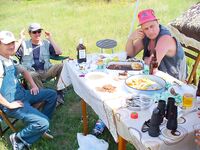 Кая Баш, горное озеро: рыбы мало — сабантуй удался