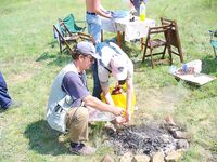 Кая Баш, горное озеро: рыбы мало — сабантуй удался