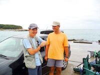 Порт Бургас 01.08: сингиль на сбиролино 20 г, удача после шквала