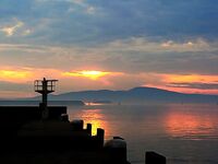 Порт Бургас, Японский кей: холодная хмурь, но пеленгас и сингиль заходят