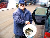 Порт Бургас, «Япончик»: холод, туман, снег и возврат из Поморие к улову