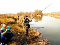 Средецкая речка — лиман Мандра: мелочь активна, погода переменчива