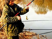 Средецкая речка — лиман Мандра: мелочь активна, погода переменчива