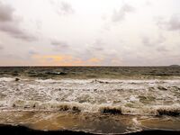 Разведка по шторму, порт пуст: рыбалка отложена, рыба в сетях и магазинах