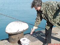 Утренняя разведка в порту: мелкая ставритка на самодур, пирс бодрит как зарядка