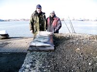 Западный порт Бургас: мороз, первый лёд и двадцать без одного судака за утро