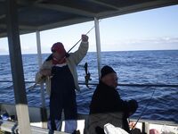 Днестровская Банка — чартер, катер 17 м, две палубы, рыбалка компанией