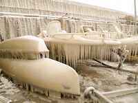 Полярная вибрация пришла — клев выключило, ушли греться