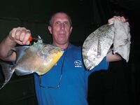 Санта-Мария, Куба — коптили улов у маяка, ската отпустили несмотря на уговоры