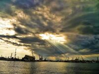 Гроза выгнала: один заход по хамсе на самодур и короткий отчёт по пирсу