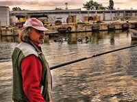 Рыбный рынок: ставрида ушла, тянули мелочь, погода пасмурная под луфаря