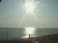 Арабатская Стрелка: пеленгас с берега и семейный отдых с термальными источниками