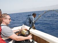 Два марлина за день: север Сао Висенте, 22.05.2010 — удачный старт сафари