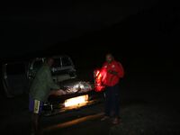 Сан-Висенте, пляж Кальете Гранде: морская рыбалка и кубера снаппер 44,9 кг