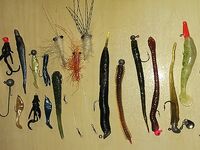 Саргановые приманки наготове: искусственные, в основном на подгрузке — стартую утром