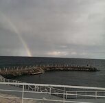 Клуб Корнаро, облагороженный пирс: ветер срывает заброс, минус любимый воблер