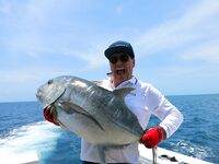 Австралия, воблерный спиннинг и лёгкие попперы: опыт на испанке и GT