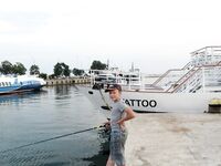 Старый Несебр: внук на мидию — только нано-ставридка, «дежурные» удочки