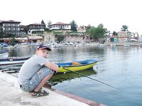 Старый Несебр: внук на мидию — только нано-ставридка, «дежурные» удочки