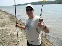 Яз.Порой и озеро Мандра, Болгария — ветер, ил по колено и мерный карась