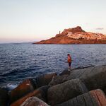 Рыбалка на Сардинии в ноябре: бомбарда, порты и сарган с волнорезов