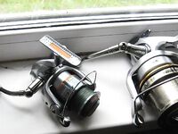 Сравнение Shimano ELF C5000 и Trabucco: габариты и эргономика