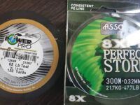 ASSO Perfect Storm 8X PE: намотка ~260–265 м на BG4500 и тест на 12 кг