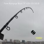 Penn Rampage Boat 7'6" 20–30 lb: какой вес приманки оптимален