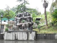 Абхазия, фото-отчёт: дорога, парки, хозяйства и неизбежный рокфишинг