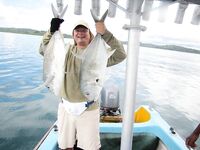 Андаманы, остров Хэвлок: GT до 15, барракуда 16, тунцы и груперы