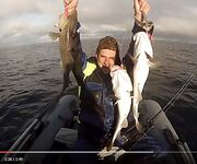 Хорошо, что на оснастке было только три крючка — могло быть хуже