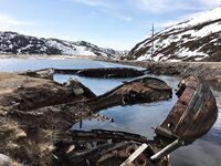 Еще немного фото с выезда: уловы, шторм и разделка — всё по порядку