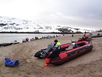 Восточный Кильдин: 90–120 м, клев жадный, рыбу ищем — взвесили «трещину» на 28–29