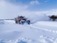 Снежок на днях: трассу перемело — план поправил, сроки сдвинул