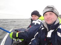 Баренцево море — 26.04, Росляково → Кильдин: 95–120 м, рыба на СВ