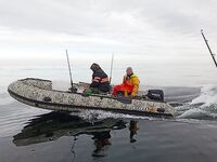 Кильдин, 70–140 м: рыба штучно, котёл на выходе из Снежки в 4 утра