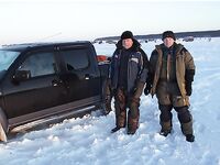 Белое море — пробка на лёд, палатки, корюх на креветку и опарыша