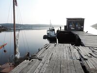 Июльская Чупа: причал встретил солнцем и штилем