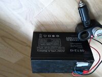 Полевое электропитание на Белом море: разветвитель и АКБ от ИБП