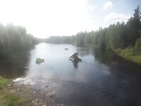 Карелия, Малый Медведок — путь через Кемь и первая ночёвка на реке