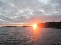 Чупа, Красная губа — жара, вода 21°С и раттлины по треске