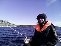 Чупа, Красная губа — жара, вода 21°С и раттлины по треске