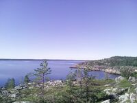 Чупа, Красная губа — жара, вода 21°С и раттлины по треске