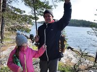 Никольская — Пежостров — Сидоров: белухи, мелко в отлив между Кишкиным и Керетью