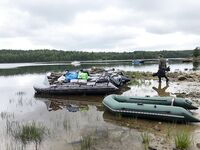 Кереть как точка старта, помощь на месте и кадр с выхода в море
