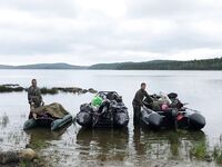 Кереть как точка старта, помощь на месте и кадр с выхода в море