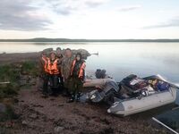 Две резинки, 9.9 и страховочный 2 л.с.: маршрут по ветру и волне — красным отмечен