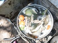 Июль 2018, жара: купание каждый день, треска, мидии и щенкам ищут дом