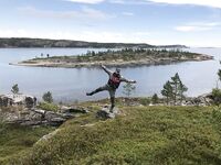 Карелия не парная, а парИлка: полевая баня, кругосветка по Пежу, Киврей и Луды